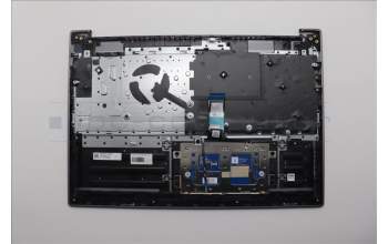 Lenovo 5CB1R07730 C-Cover with keyboard, Belgian, Luna Grey, Backlight, 3CELL, UK