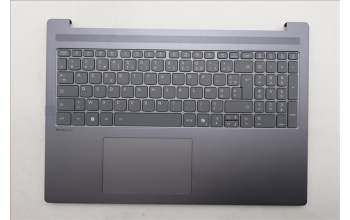 Lenovo 5CB1R07736 C-Cover with keyboard, French, Luna Grey, Backlight, 3CELL, US