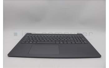 Lenovo 5CB1R07744 C-Cover with keyboard, Italian, Luna Grey, Backlight, 3CELL, UK