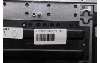 Lenovo 5CB1R07783 C-Cover with keyboard, Switzerland, Luna Grey, Non-Backlight, 3CELL, UK