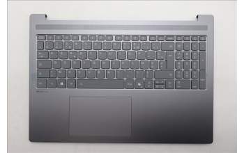Lenovo 5CB1R07796 C-Cover with keyboard, French, Luna Grey, Backlight, 4CELL, US