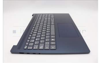 Lenovo 5CB1R08013 C-Cover with keyboard, Spanish, Cosmic Blue, Non-Backlight, 3CELL, UK