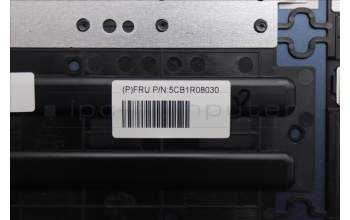 Lenovo 5CB1R08030 C-Cover with keyboard, German, Cosmic Blue, Backlight, 4CELL, UK