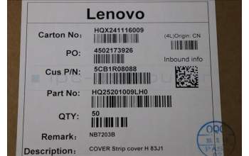 Lenovo 5CB1R08088 COVER Strip cover H 83J1