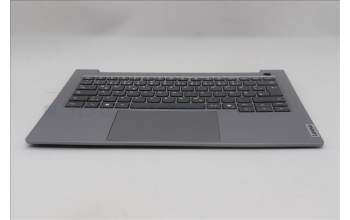 Lenovo 5CB1R08650 C-Cover with keyboard, German, Arctic Grey, Non-Backlight, H-series, UK