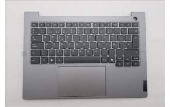 Lenovo 5CB1R08673 C-Cover with keyboard, Spanish, Arctic Grey, Non-Backlight, H-series, UK