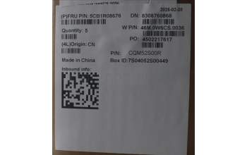 Lenovo 5CB1R08676 C-Cover with keyboard, Czech Slovakian, Arctic Grey, Backlight, H-series, UK