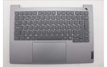 Lenovo 5CB1R08685 C-Cover with keyboard, Portuguese, Arctic Grey, Backlight, H-series, UK