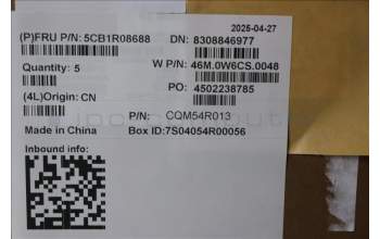 Lenovo 5CB1R08688 C-Cover with keyboard, Bulgarian, Arctic Grey, Backlight, H-series, UK