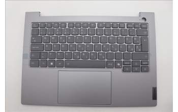 Lenovo 5CB1R08692 C-Cover with keyboard, Slovenian, Arctic Grey, Backlight, H-series, UK