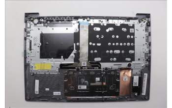 Lenovo 5CB1R08693 C-Cover with keyboard, UK English, Arctic Grey, Backlight, H-series, UK