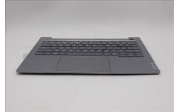 Lenovo 5CB1R08696 C-Cover with keyboard, US English Euro, Arctic Grey, Backlight, H-series, US