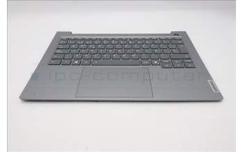 Lenovo 5CB1R08799 C-Cover with keyboard, Spanish, Arctic Grey, Backlight, U-series, UK