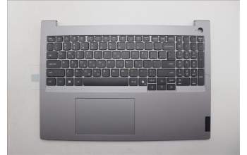 Lenovo 5CB1R08838 C-Cover with keyboard, Greek, Arctic Grey, Non-Backlight, H-series, US