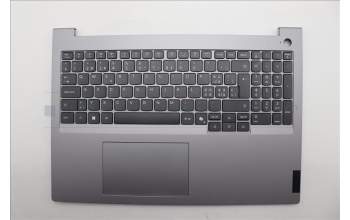 Lenovo 5CB1R08842 C-Cover with keyboard, Switzerland, Arctic Grey, Non-Backlight, H-series, UK