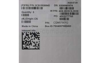 Lenovo 5CB1R08845 C-Cover with keyboard, Bulgarian, Arctic Grey, Backlight, H-series, UK