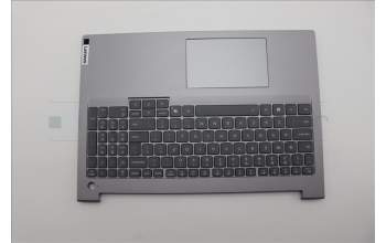 Lenovo 5CB1R08846 C-Cover with keyboard, English, Arctic Grey, Backlight, H-series, US