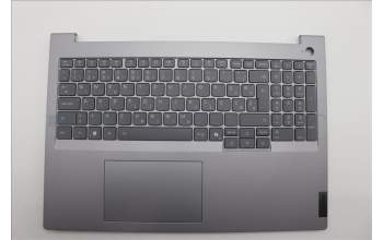 Lenovo 5CB1R08849 C-Cover with keyboard, Slovenian, Arctic Grey, Backlight, H-series, UK