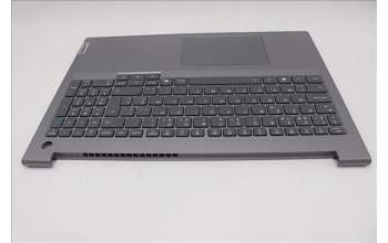 Lenovo 5CB1R08852 C-Cover with keyboard, Belgian, Arctic Grey, Backlight, H-series, UK