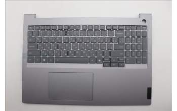 Lenovo 5CB1R08865 C-Cover with keyboard, Russian, Arctic Grey, Backlight, H-series, US