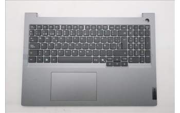 Lenovo 5CB1R08889 C-Cover with keyboard, Spanish, Arctic Grey, Non-Backlight, U-series, UK