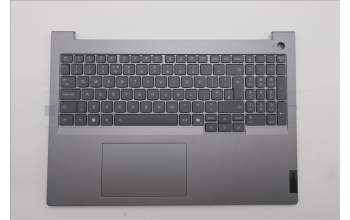 Lenovo 5CB1R08942 C-Cover with keyboard, UK English, Arctic Grey, Backlight, U-series, UK