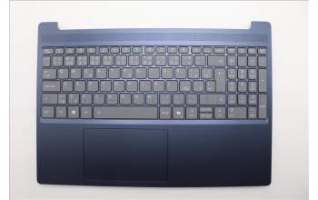 Lenovo 5CB1R08961 C-Cover with keyboard, Czech Slovakian, Cosmic Blue, Backlight, UK