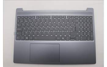 Lenovo 5CB1R08988 C-Cover with keyboard, Belgian, Luna Grey, Backlight, UK