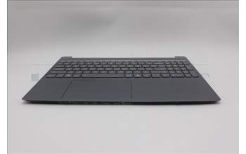 Lenovo 5CB1R08993 C-Cover with keyboard, US English Euro, Luna Grey, Backlight, US
