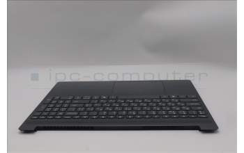 Lenovo 5CB1R22407 C-Cover with keyboard, Ukraine, Luna Grey, Non-Backlight, US