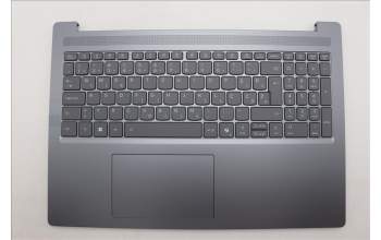 Lenovo 5CB1R22547 C-Cover with keyboard, Slovenian, Luna Grey, Backlight, UK