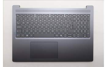 Lenovo 5CB1R26658 C-Cover with keyboard, UK English, Luna Grey, Non-Backlight, UK