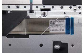 Lenovo 5CB1R26701 C-Cover with keyboard, Greek, Luna Grey, Backlight, US