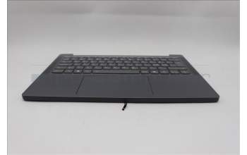 Lenovo 5CB1R26709 C-Cover with keyboard, Nordic, Luna Grey, Backlight, UK