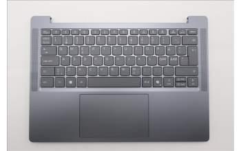Lenovo 5CB1R27565 C-Cover with keyboard, Nordic, Luna Grey, Non-Backlight, UK