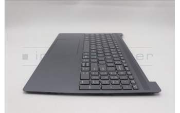 Lenovo 5CB1R27697 C-Cover with keyboard, English, Luna Grey, Backlight, US