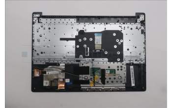 Lenovo 5CB1R27812 C-Cover with keyboard, Belgian, Luna Grey, Backlight, UK