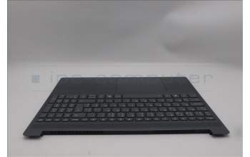 Lenovo 5CB1R27812 C-Cover with keyboard, Belgian, Luna Grey, Backlight, UK