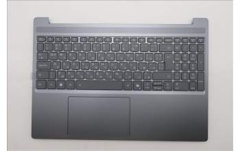 Lenovo 5CB1R27814 C-Cover with keyboard, Bulgarian, Luna Grey, Backlight, UK