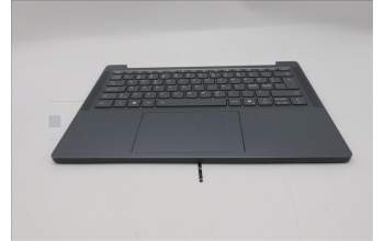 Lenovo 5CB1R29705 C-Cover with keyboard, Nordic, Luna Grey, Backlight, UK