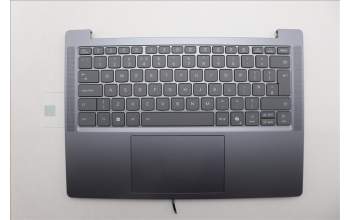 Lenovo 5CB1R29714 C-Cover with keyboard, UK English, Luna Grey, Backlight, UK