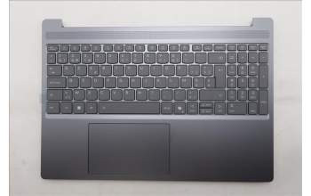 Lenovo 5CB1R30145 C-Cover with keyboard, Belgian, Luna Grey, Backlight, UK