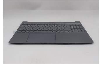 Lenovo 5CB1R30145 C-Cover with keyboard, Belgian, Luna Grey, Backlight, UK