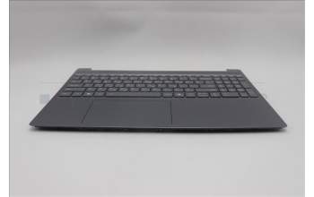 Lenovo 5CB1R30155 C-Cover with keyboard, Greek, Luna Grey, Backlight, US