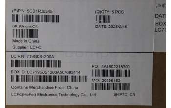 Lenovo 5CB1R30345 C-Cover with keyboard, Arabic, US