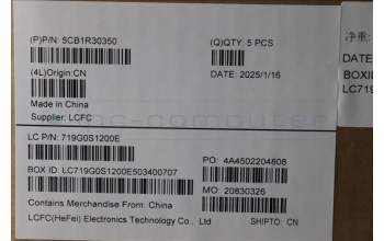 Lenovo 5CB1R30350 C-Cover with keyboard, English, US