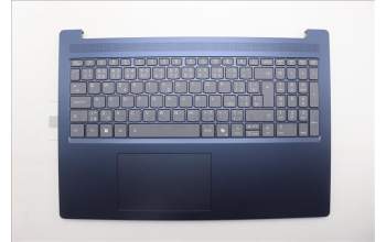 Lenovo 5CB1R30379 C-Cover with keyboard, Czech Slovakian, Cosmic Blue, Backlight, UK