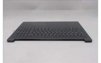 Lenovo 5CB1R30494 C-Cover with keyboard, Ukraine, Luna Grey, Non-Backlight, US