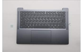 Lenovo 5CB1R31600 C-Cover with keyboard, German, Luna Grey, Non-Backlight, UK