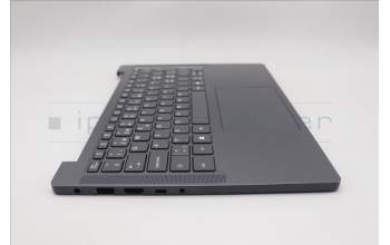 Lenovo 5CB1R31613 C-Cover with keyboard, Switzerland, Luna Grey, Non_Backlight